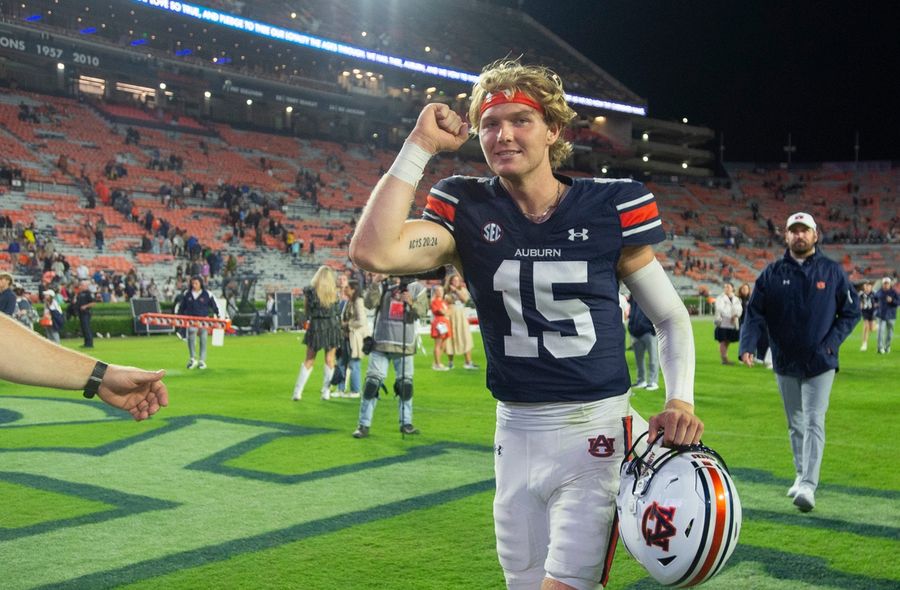 Auburn's Hank Brown looks for encore vs. Arkansas