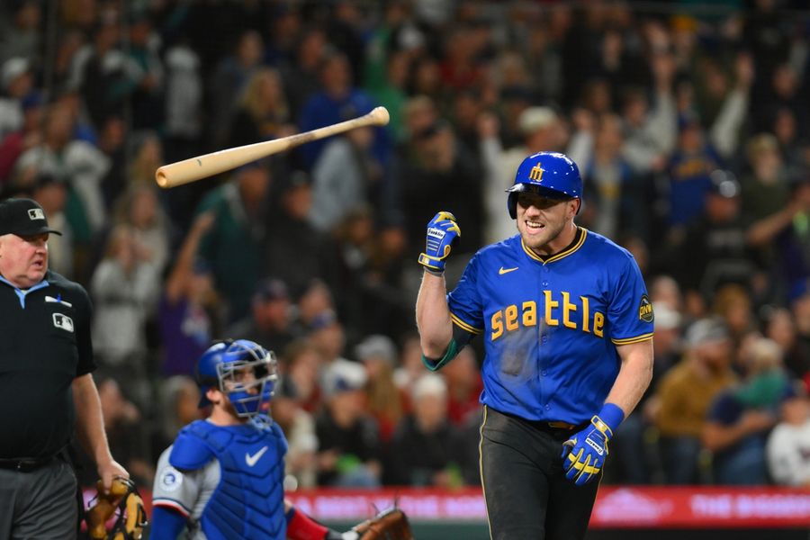 MLB: Texas Rangers at Seattle Mariners