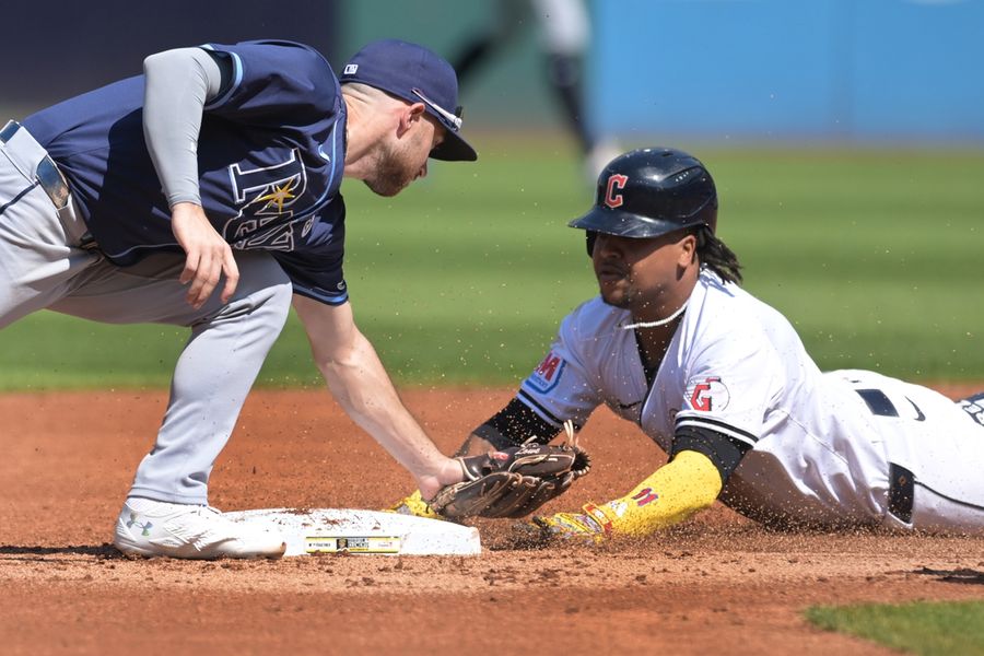 MLB: Tampa Bay Rays at Cleveland Guardians