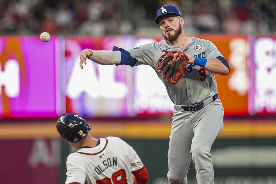 MLB: Los Angeles Dodgers at Atlanta Braves