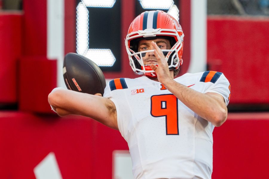 NCAA Football: Illinois at Nebraska