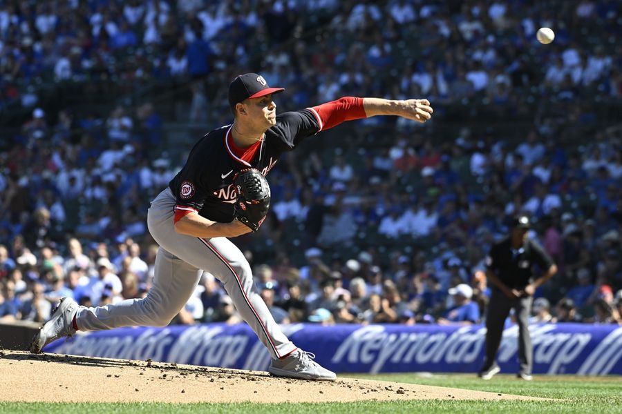 MLB: Washington Nationals at Chicago Cubs