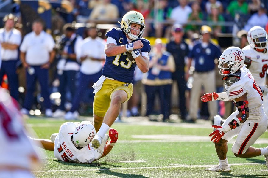 NCAA Football: Miami (OH) at Notre Dame