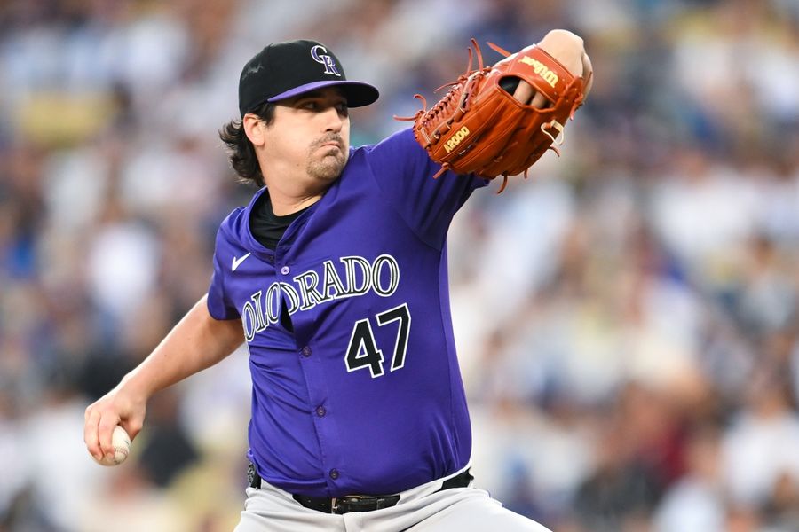 MLB: Colorado Rockies at Los Angeles Dodgers