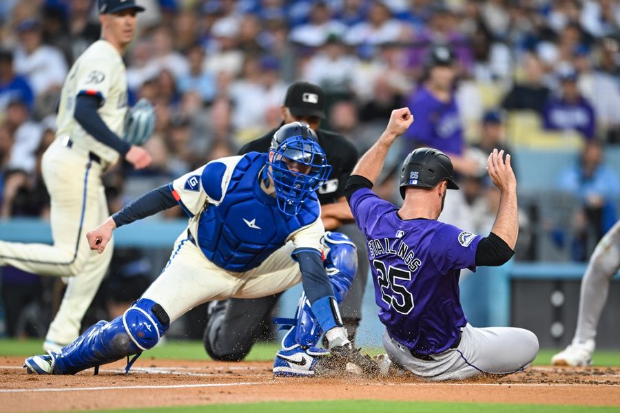 MLB: Colorado Rockies at Los Angeles Dodgers