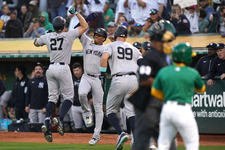 MLB: New York Yankees at Oakland Athletics