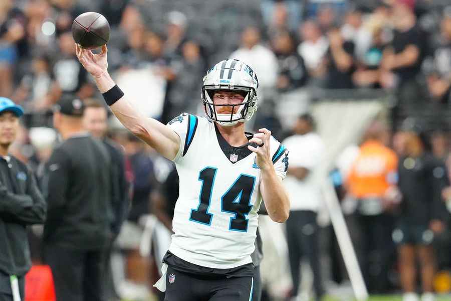 NFL: Carolina Panthers at Las Vegas Raiders