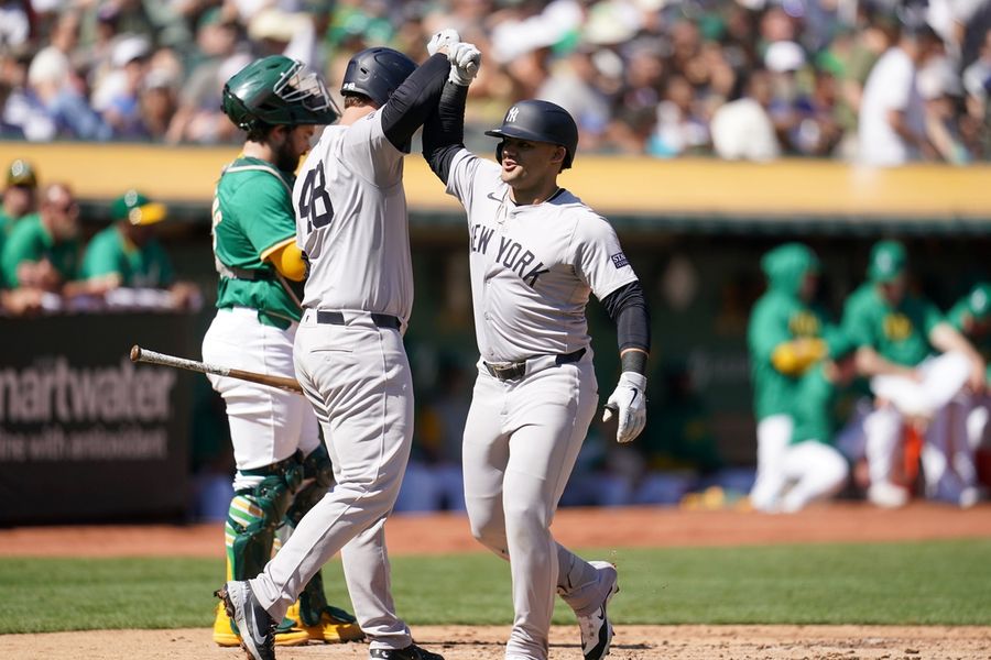 MLB: New York Yankees at Oakland Athletics