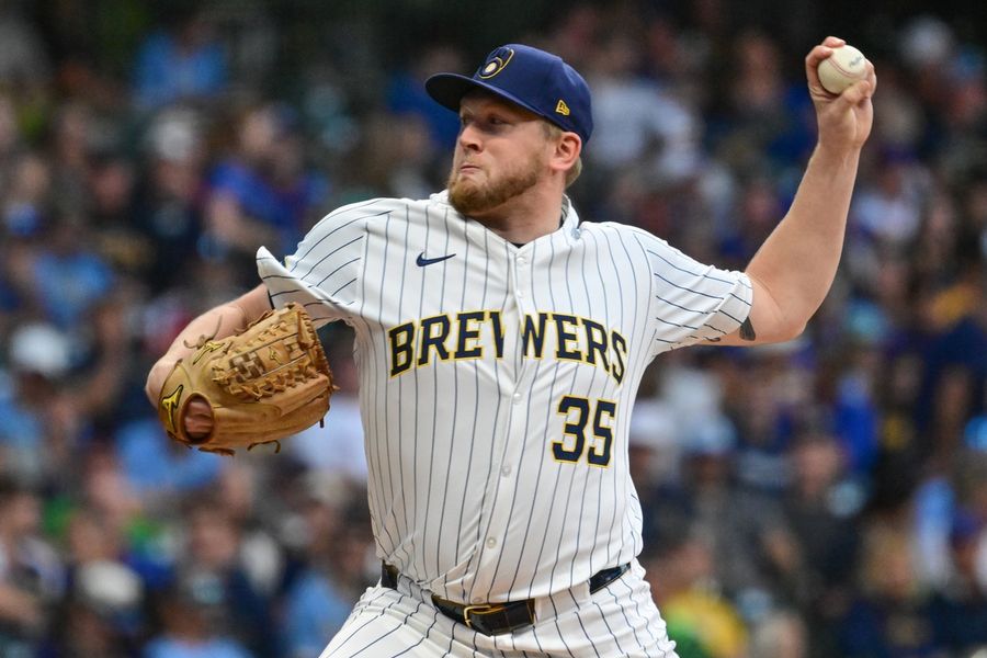 Six Brewers pitchers combine to stymie Mets in 6-0 win