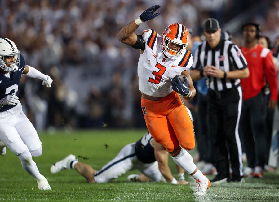 NCAA Football: Illinois at Penn State
