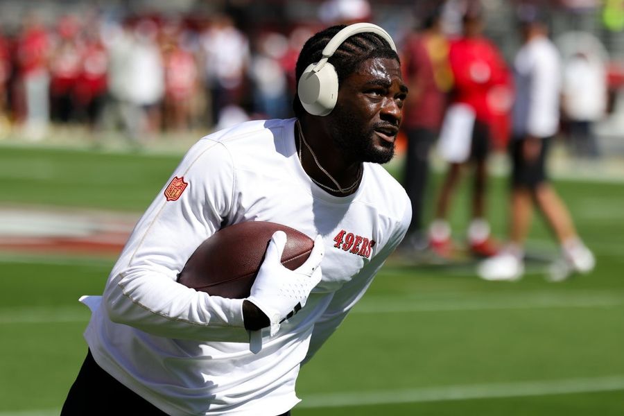 49ers WR Brandon Aiyuk posts 'Go Commanders'