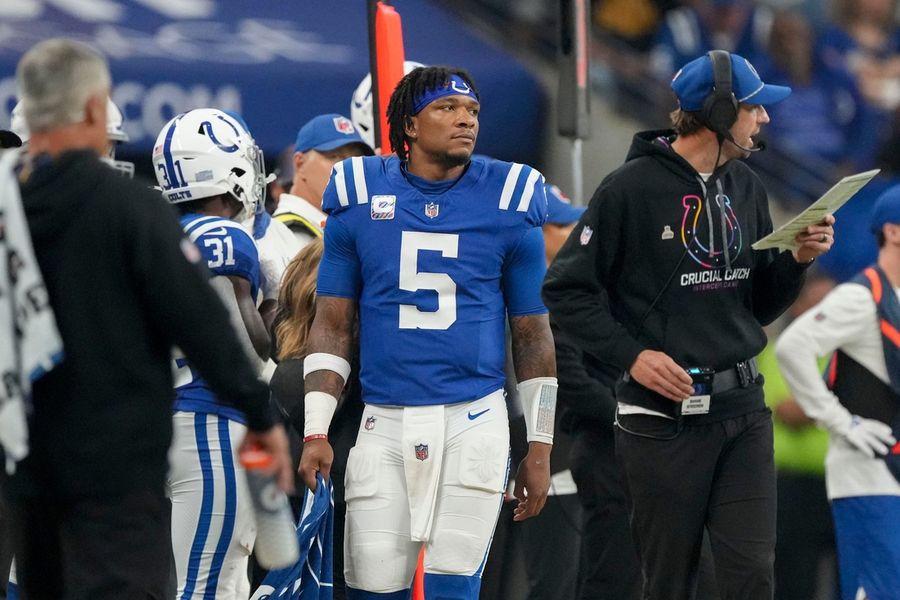 Colts downgrade QB Anthony Richardson to doubtful vs. Jags