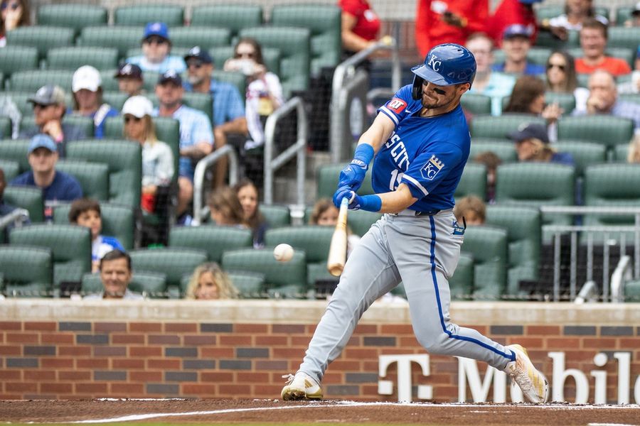 MLB: Kansas City Royals at Atlanta Braves