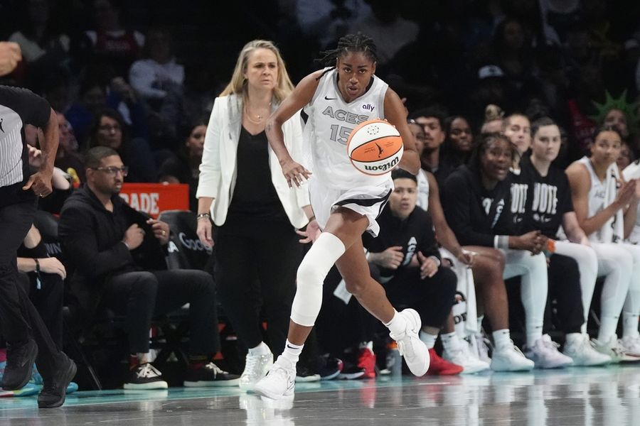 WNBA: Playoffs-Las Vegas Aces at New York Liberty