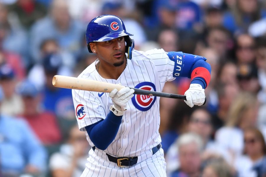 MLB: Cincinnati Reds at Chicago Cubs