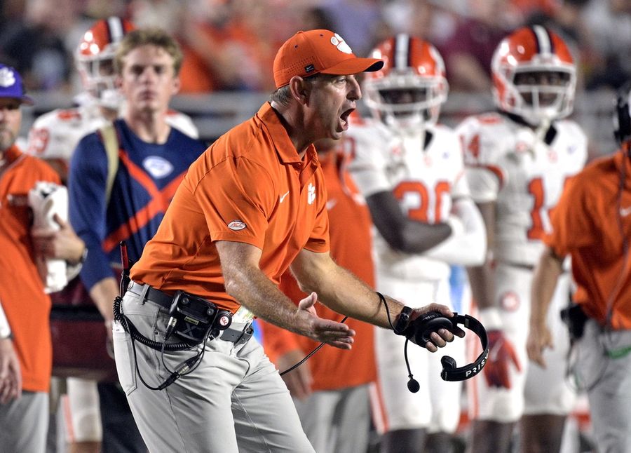 NCAA Football: Clemson at Florida State