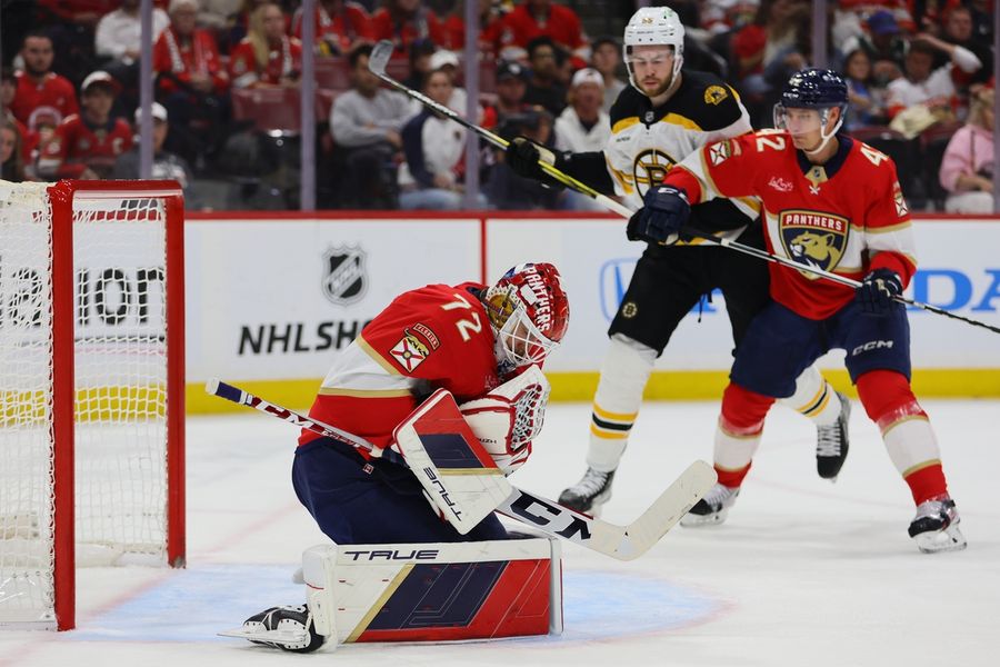 NHL: Boston Bruins at Florida Panthers