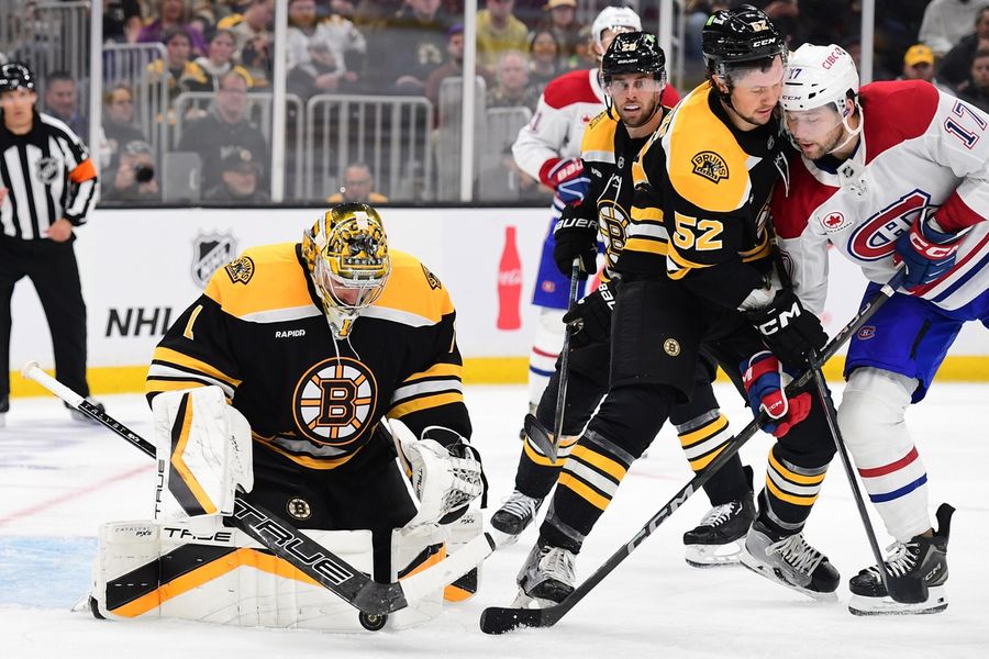 NHL: Montreal Canadiens at Boston Bruins