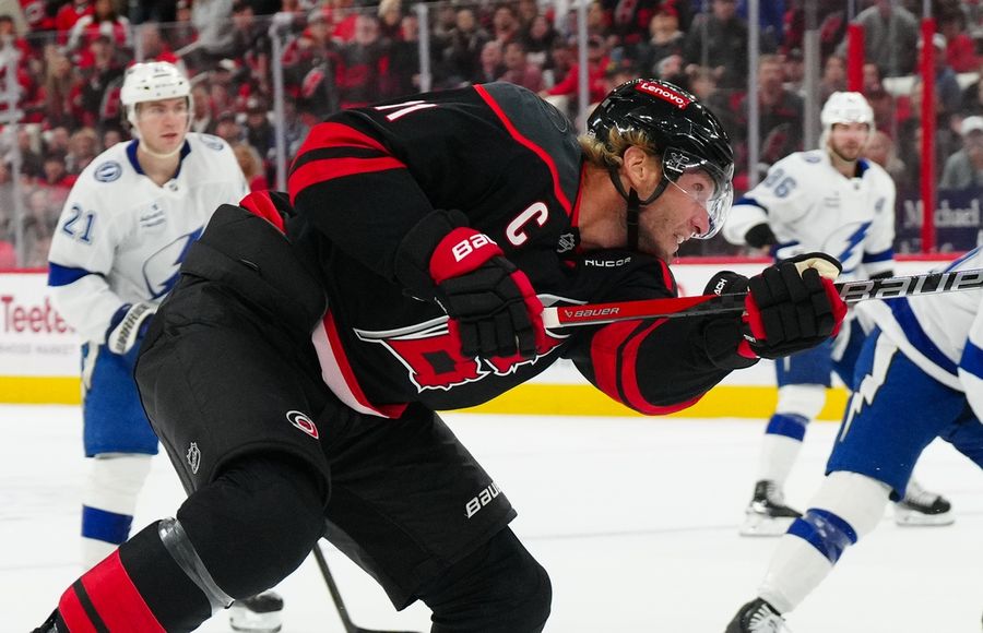 NHL: Tampa Bay Lightning at Carolina Hurricanes