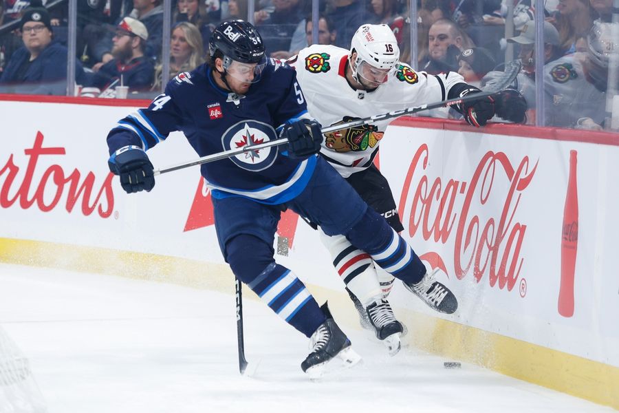 Mark Scheifele's late heroics lift Jets over Blackhawks in OT