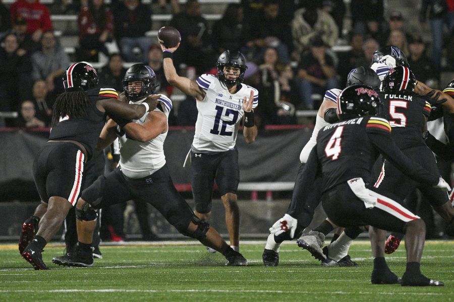 NCAA Football: Northwestern at Maryland