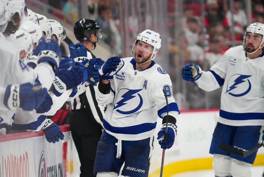 NHL: Tampa Bay Lightning at Carolina Hurricanes