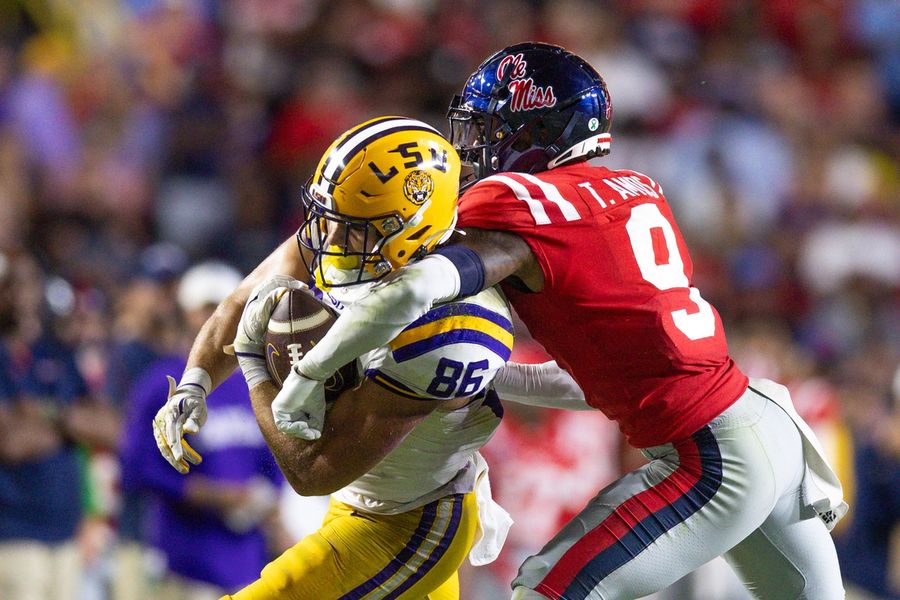 NCAA Football: Mississippi at Louisiana State