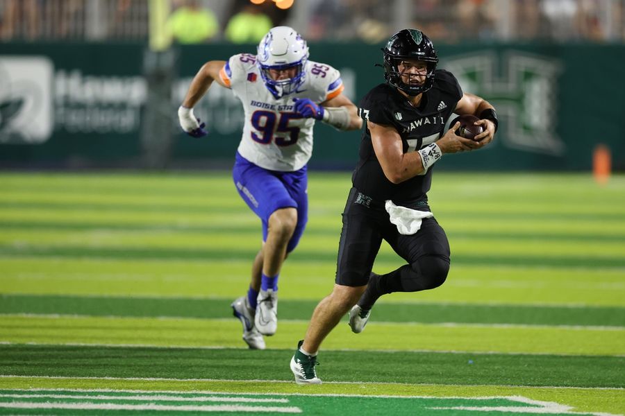 NCAA Football: Boise State at Hawaii