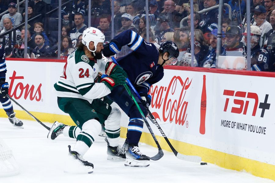 NHL: Minnesota Wild at Winnipeg Jets