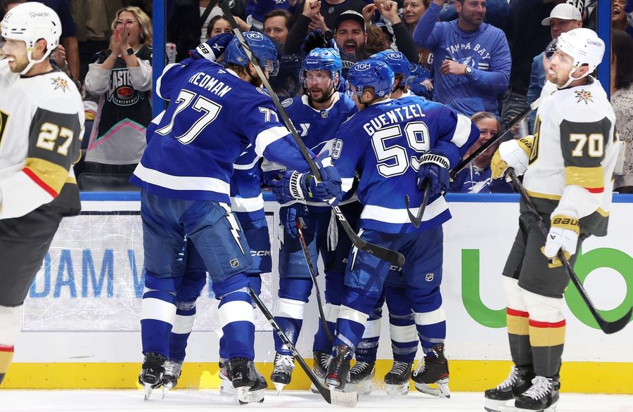 NHL: Vegas Golden Knights at Tampa Bay Lightning