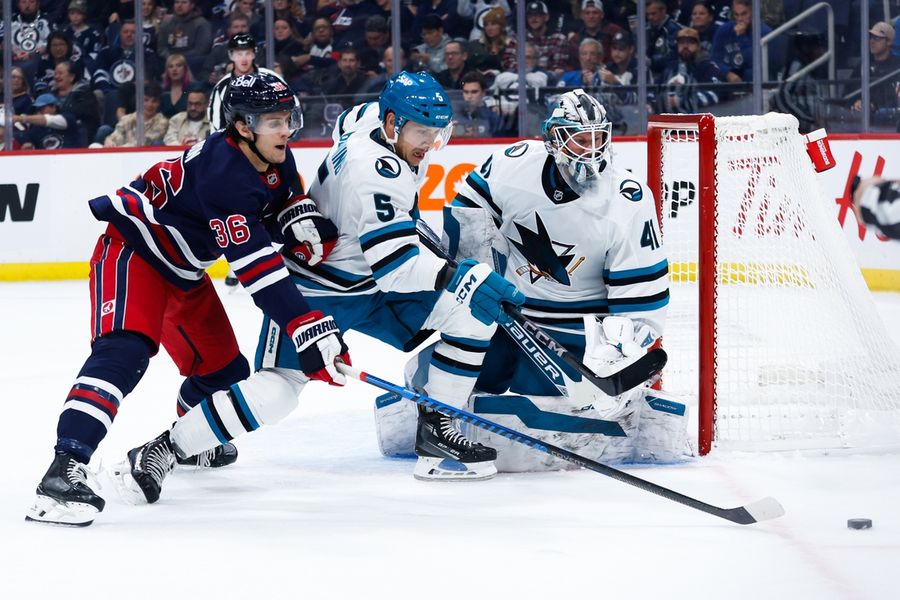 NHL: San Jose Sharks at Winnipeg Jets