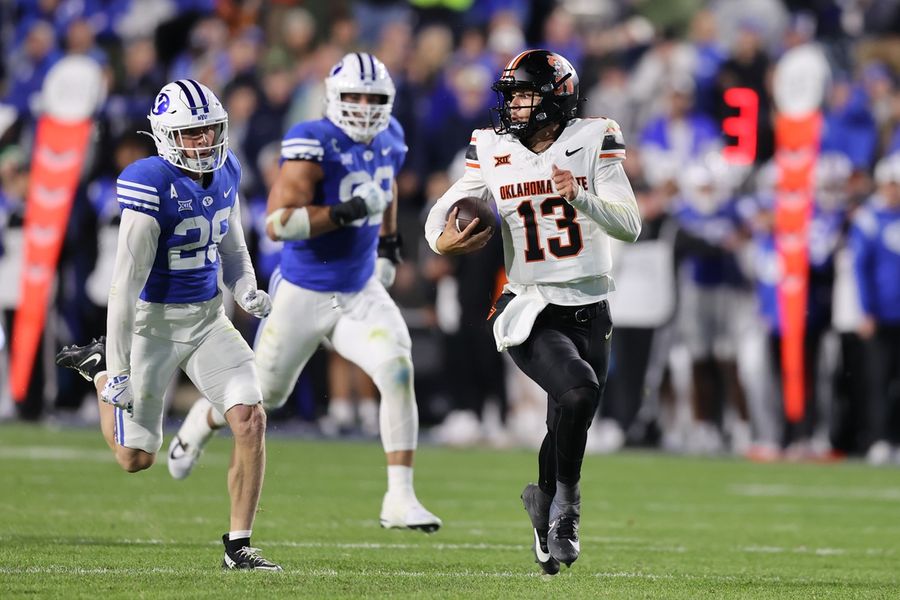 NCAA Football: Oklahoma State at Brigham Young