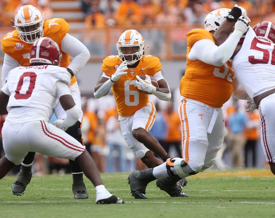 NCAA Football: Alabama at Tennessee