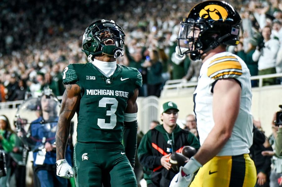 Michigan State beats Iowa to end losing streak