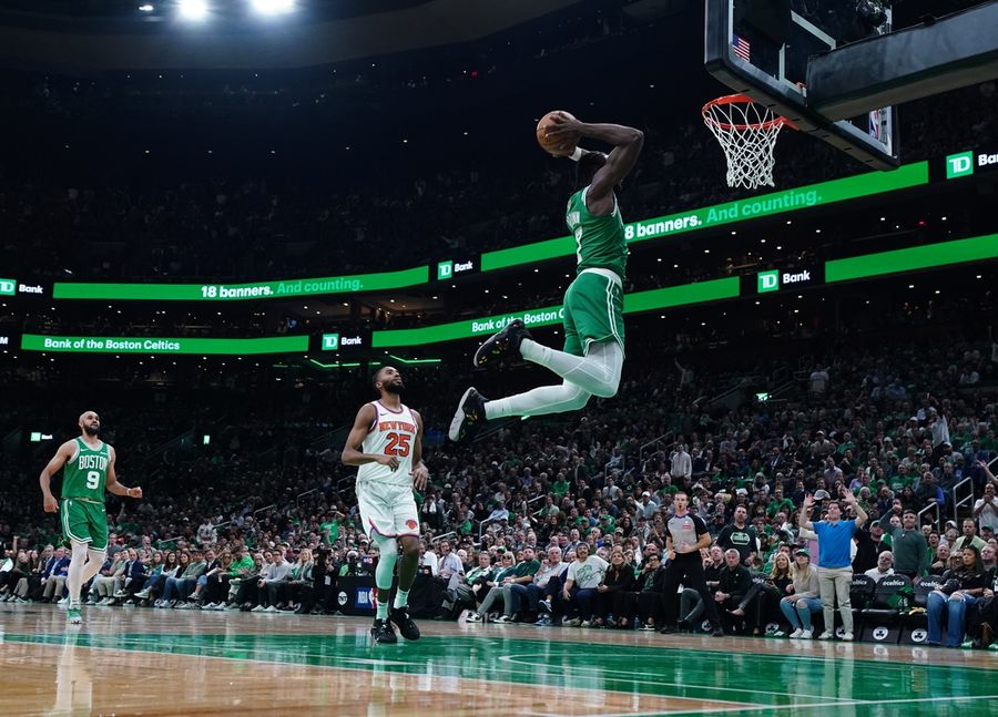 NBA: New York Knicks at Boston Celtics