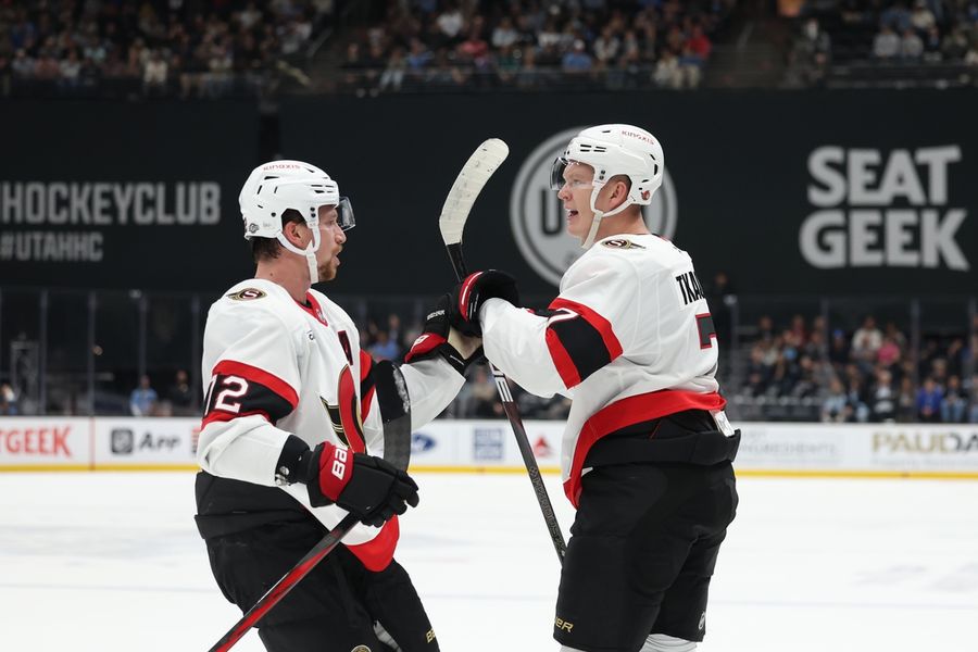 NHL: Ottawa Senators at Utah