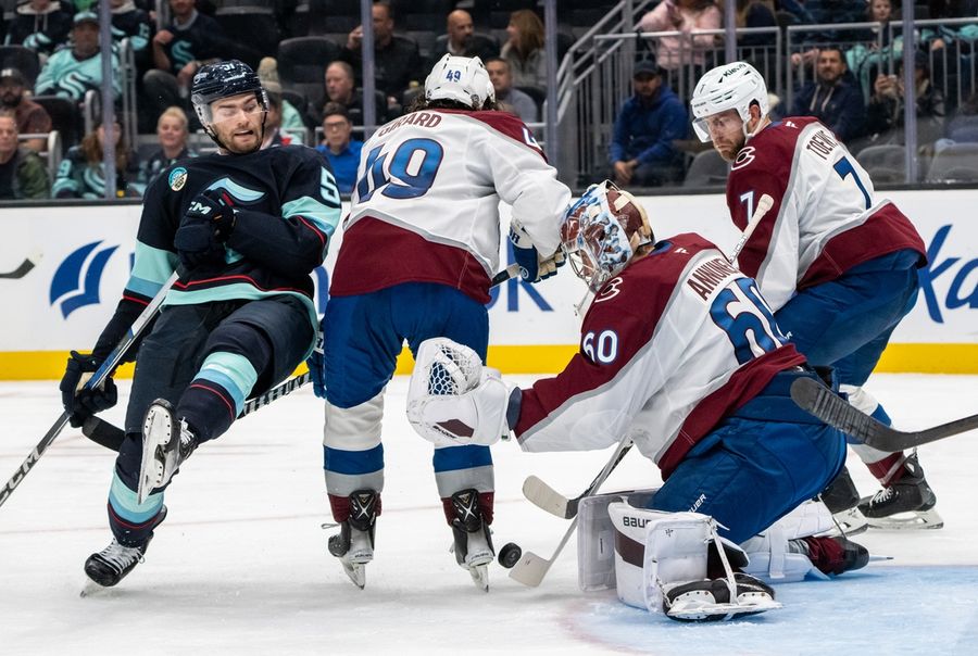 NHL: Colorado Avalanche at Seattle Kraken