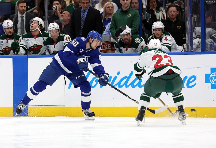 NHL: Minnesota Wild at Tampa Bay Lightning