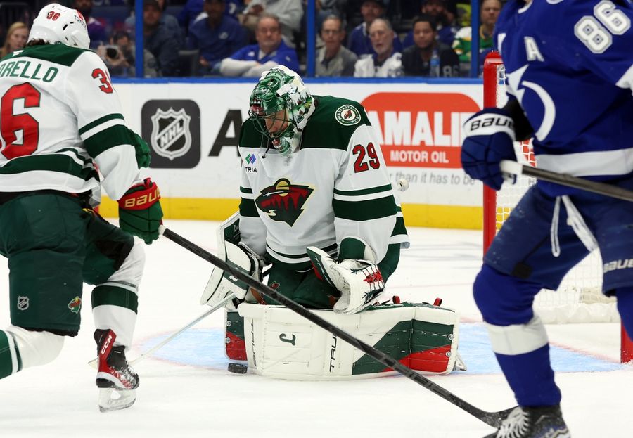 NHL: Minnesota Wild at Tampa Bay Lightning
