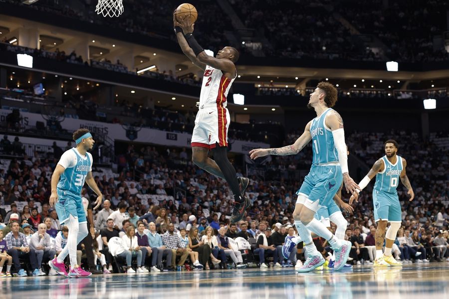 NBA: Miami Heat at Charlotte Hornets