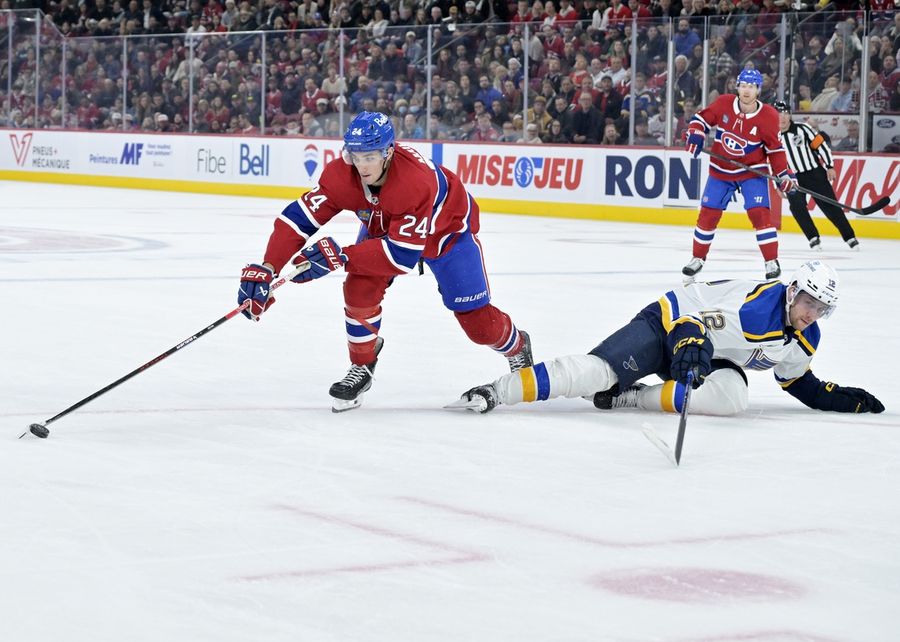NHL: St. Louis Blues at Montreal Canadiens