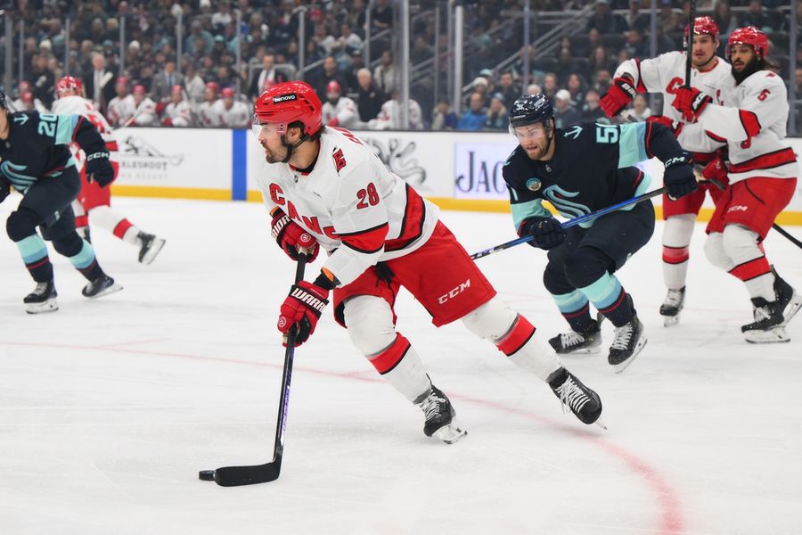 NHL: Carolina Hurricanes at Seattle Kraken