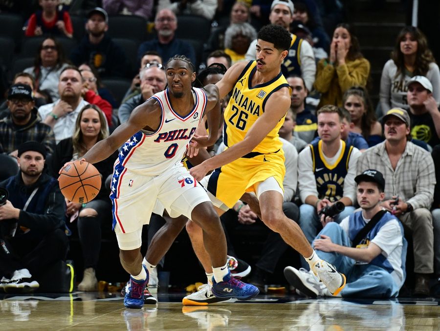 NBA: Philadelphia 76ers at Indiana Pacers