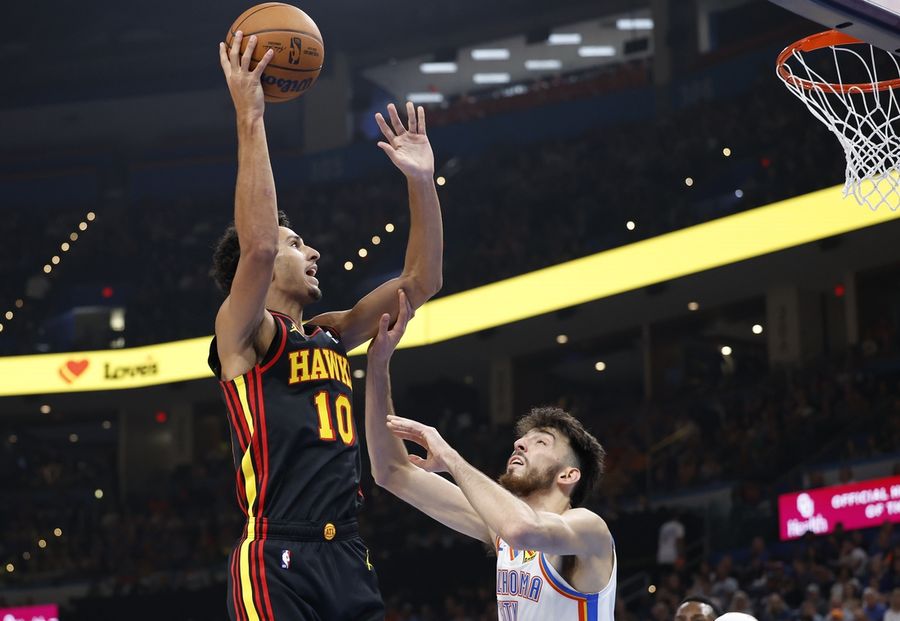 NBA: Atlanta Hawks at Oklahoma City Thunder