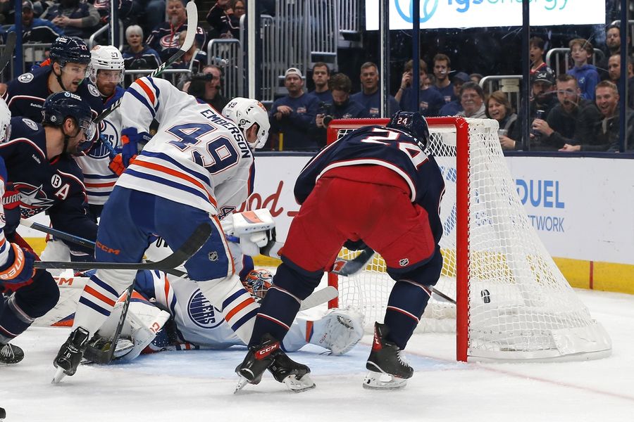 NHL: Edmonton Oilers at Columbus Blue Jackets