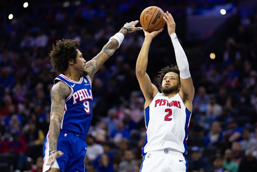 NBA: Detroit Pistons at Philadelphia 76ers