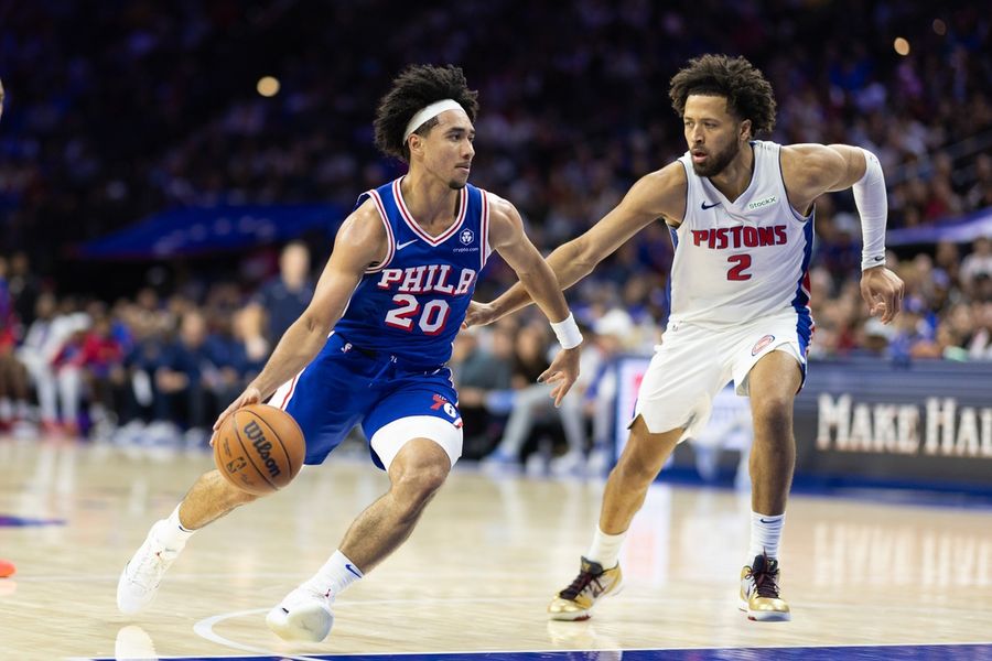 NBA: Detroit Pistons at Philadelphia 76ers