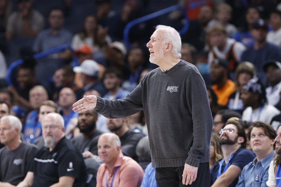 NBA: San Antonio Spurs at Oklahoma City Thunder