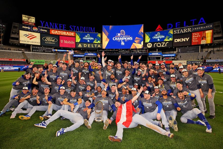 MLB: World Series-Los Angeles Dodgers at New York Yankees