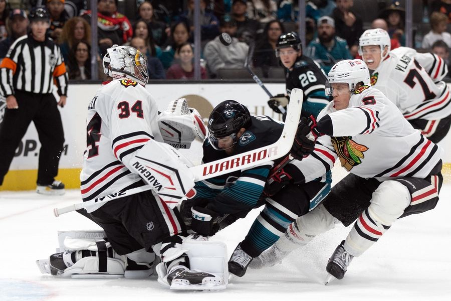 NHL: Chicago Blackhawks at San Jose Sharks